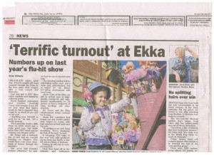 EKKA News Aug 2010